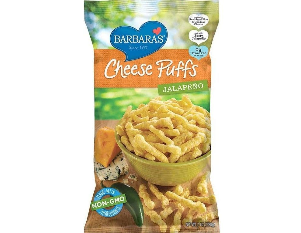 CHEEZ PUFFS JALAPENO 198G