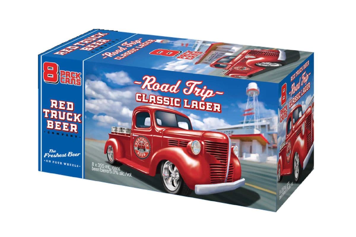 Red Truck Road Trip Classic Lager-8PK (8 x 355ml)