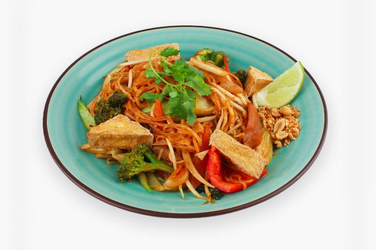 901. Veggie Pad Thai (Pad Thai Rau, 1 Tau Hu)