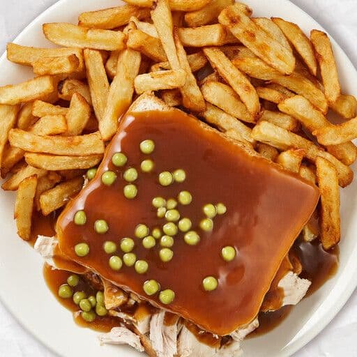 Hot chicken avec frites
