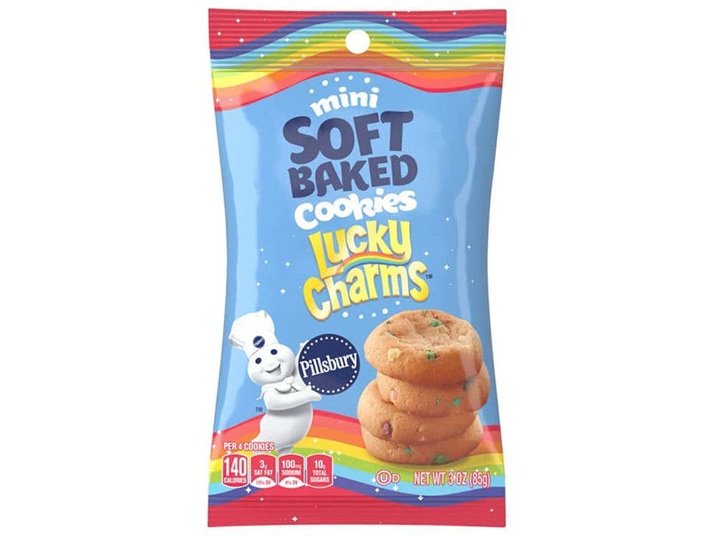 Pillsbury Mini Soft Baked Cookies Lucky Charms 85g 
