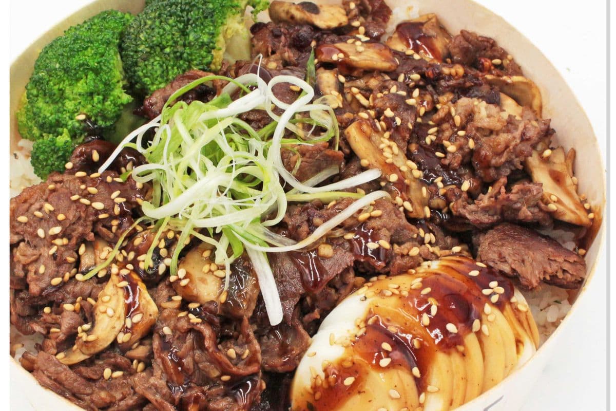 Teriyaki Beef Rice 照烧牛肉饭
