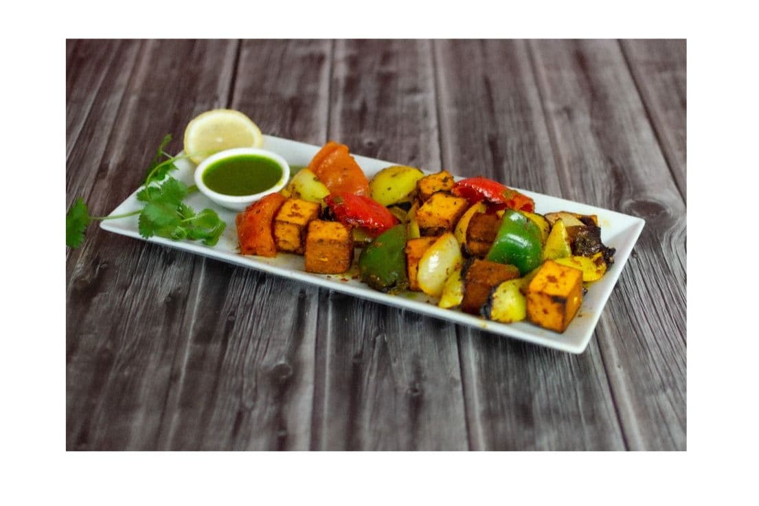 Vegan Tandoori Tofu Shaslick