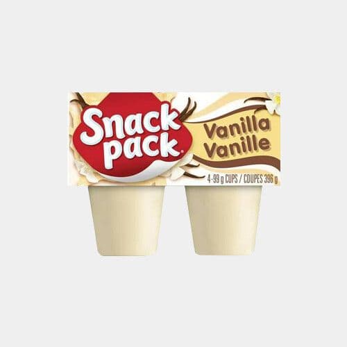 Snack Pack Pudding au vanille (4 pcs) / Snack Pack Pudding Vanilla (4 pcs)