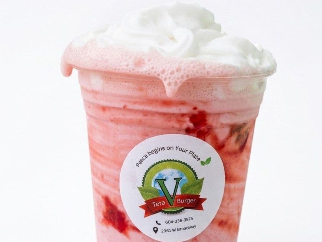 Strawberry Mania Ice Cream Shake (V)