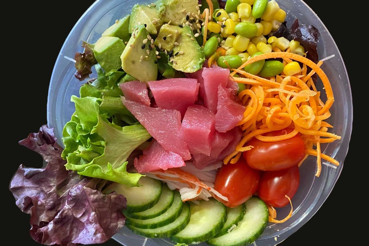 Poke 5. Poké bol au thon