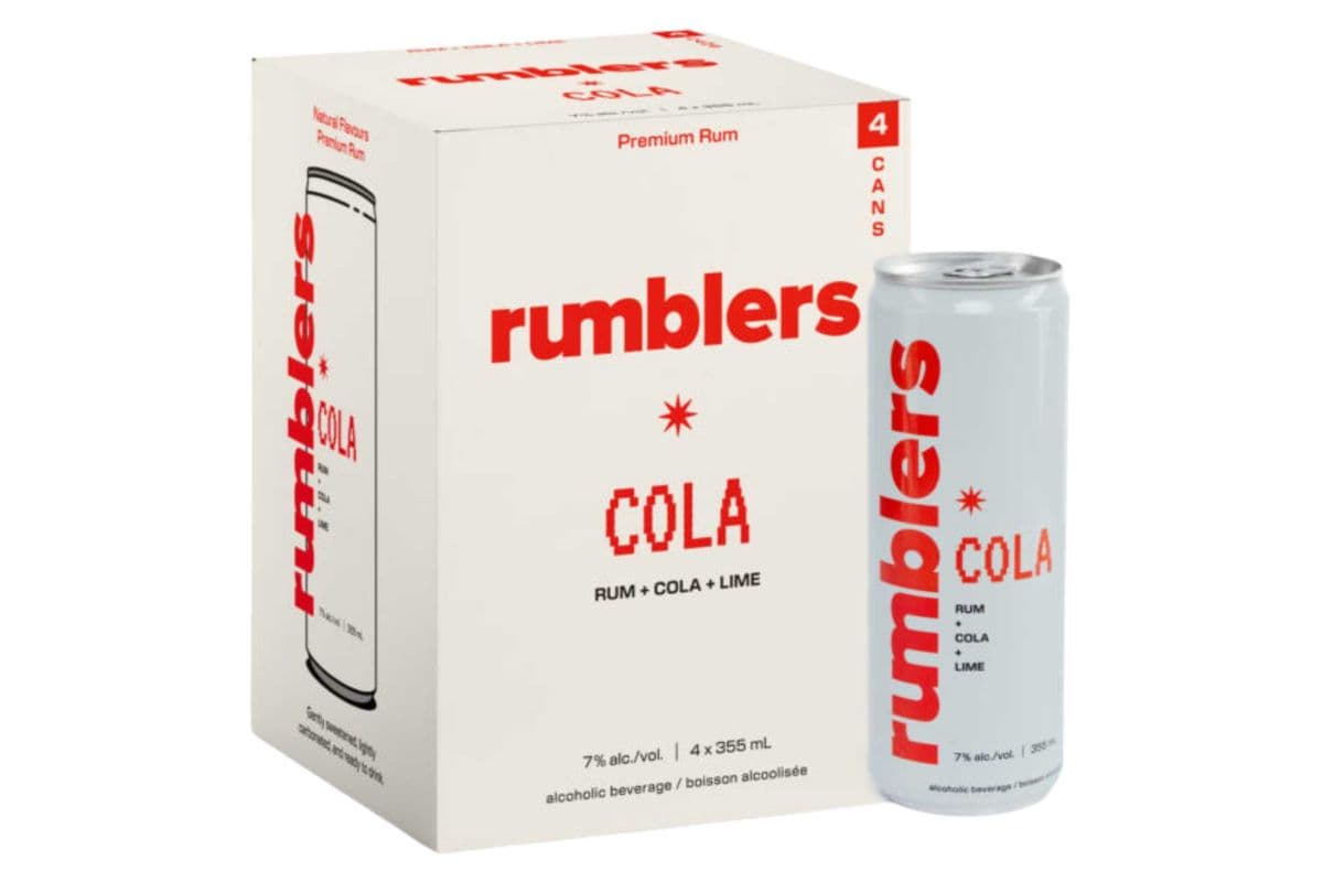 686678 - Rumblers Rum + Cola + Lime (4 x 355 ml)
