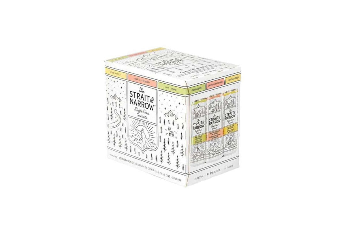 Strait and Narrow Discovery Gin Mix Pack (6 Pack) (6 x 6x355ml)