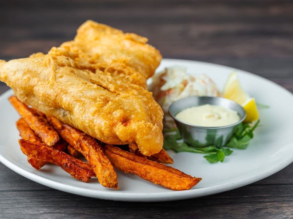 Salmon & Chips