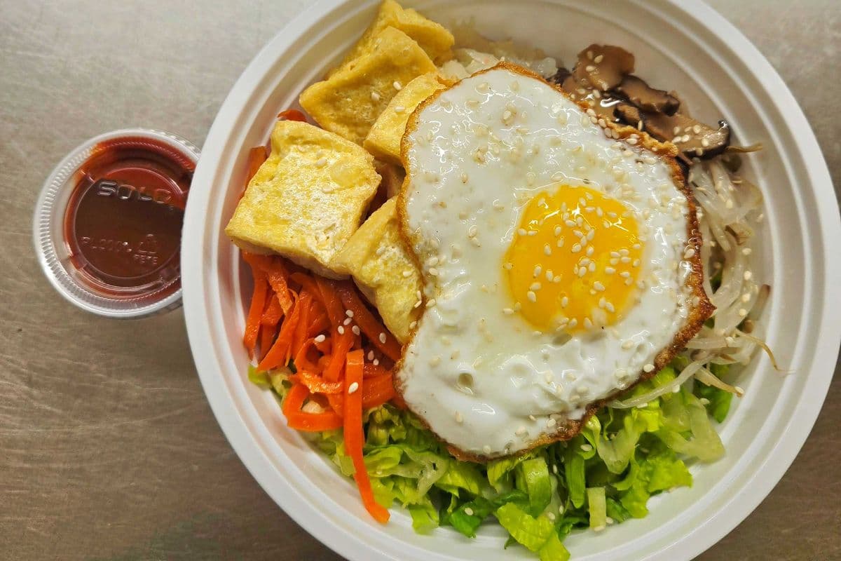 Tofu Bibimbap두부비빔밥
