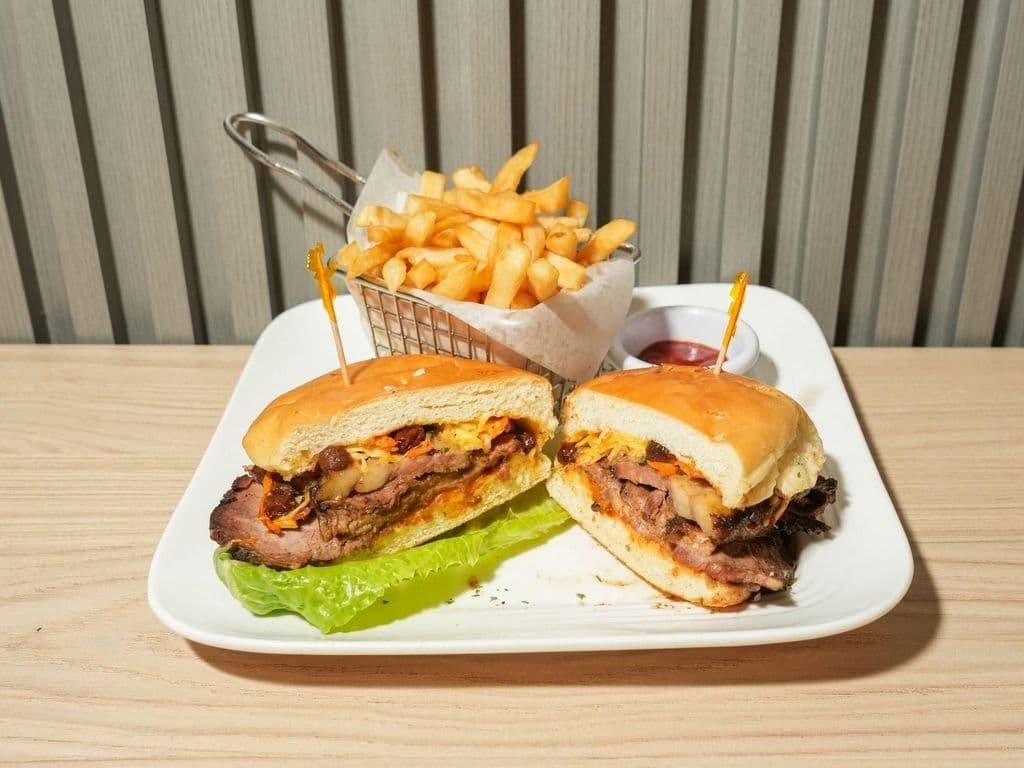 Jerk Brisket Sandwich