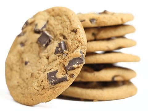 CHOCOLATE CHUNK COOKIES Half Dozen (6) Cookies