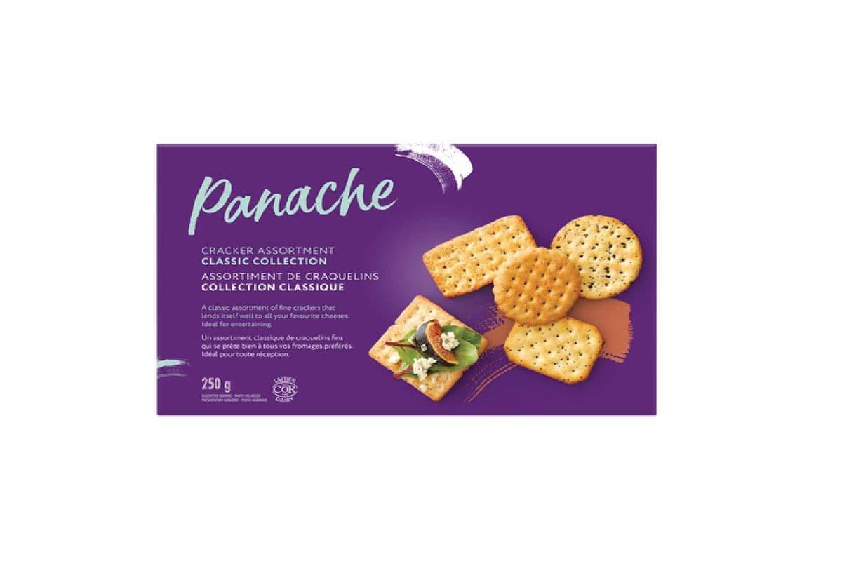 Panache Assortment Classic Collection Crackers 250 g