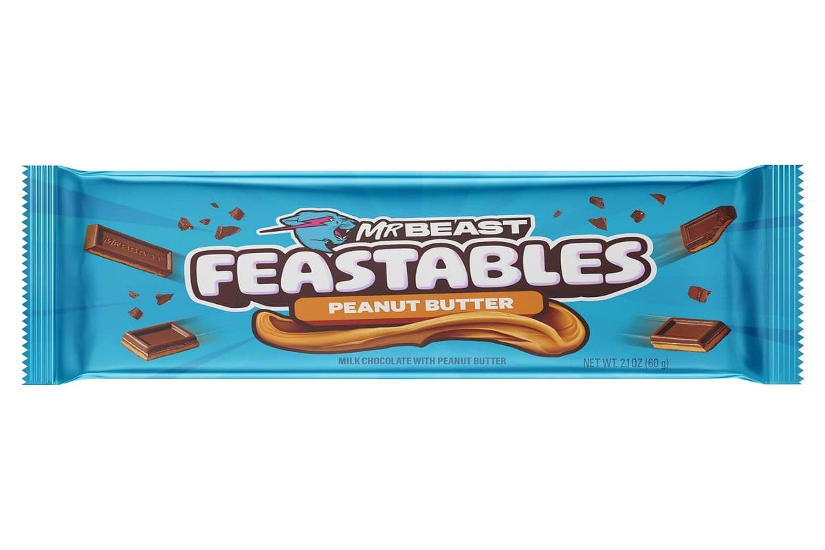 Mr. Beast Feastables Peanut Butter (60g)