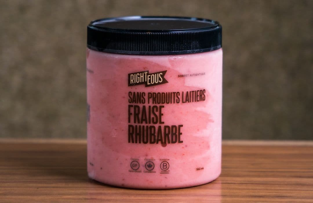 Righteous Strawberry Rhubarb Dairy Free (V)
