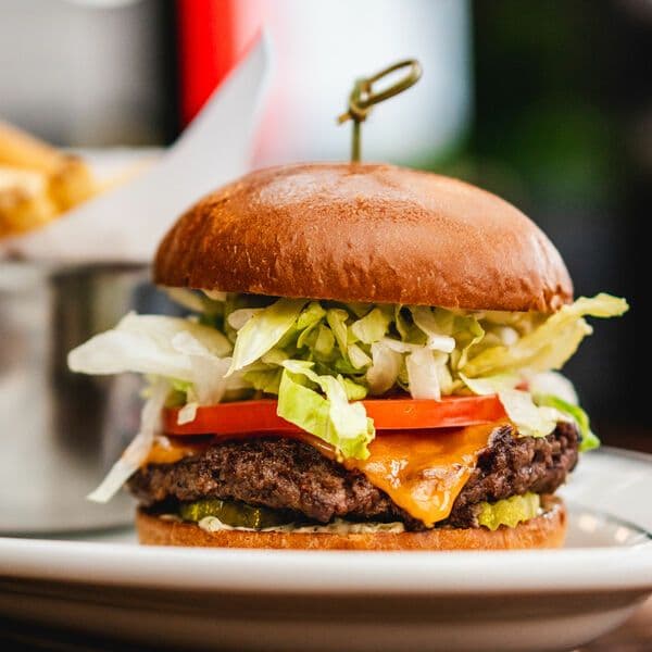 GLUTEN FRIENDLY HOLLYWOOD BURGER