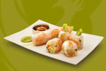 2. Shrimp in Rice Wrappers - Goi Cuon (3 rolls)