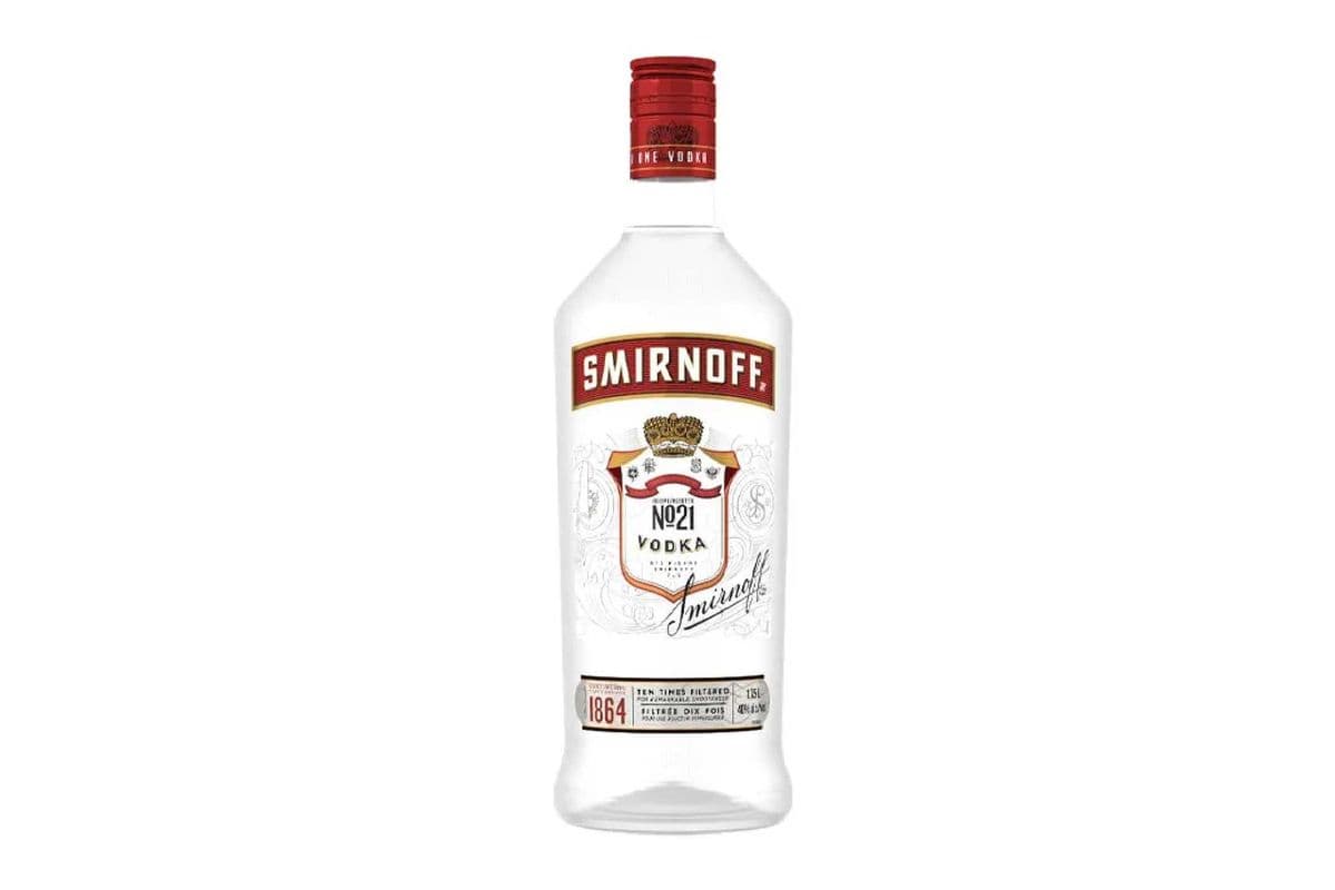 Smirnoff Vodka 1750ML (1 x 1.75 L)