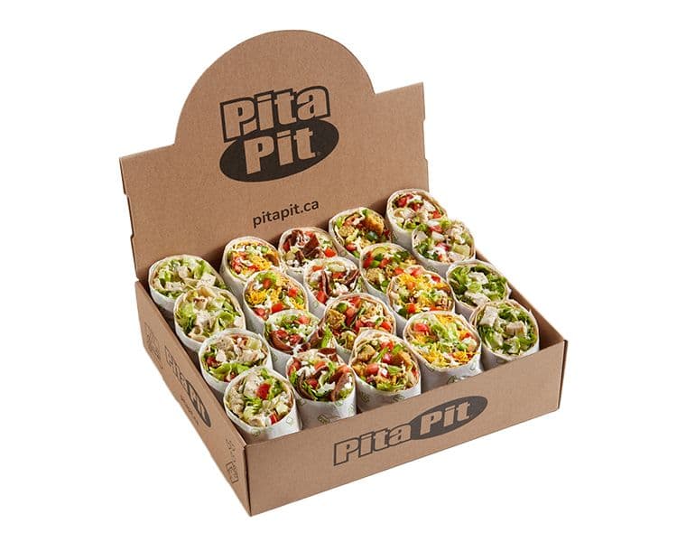 Classic Mixed Pita Platter (410-710 Cals per pita)