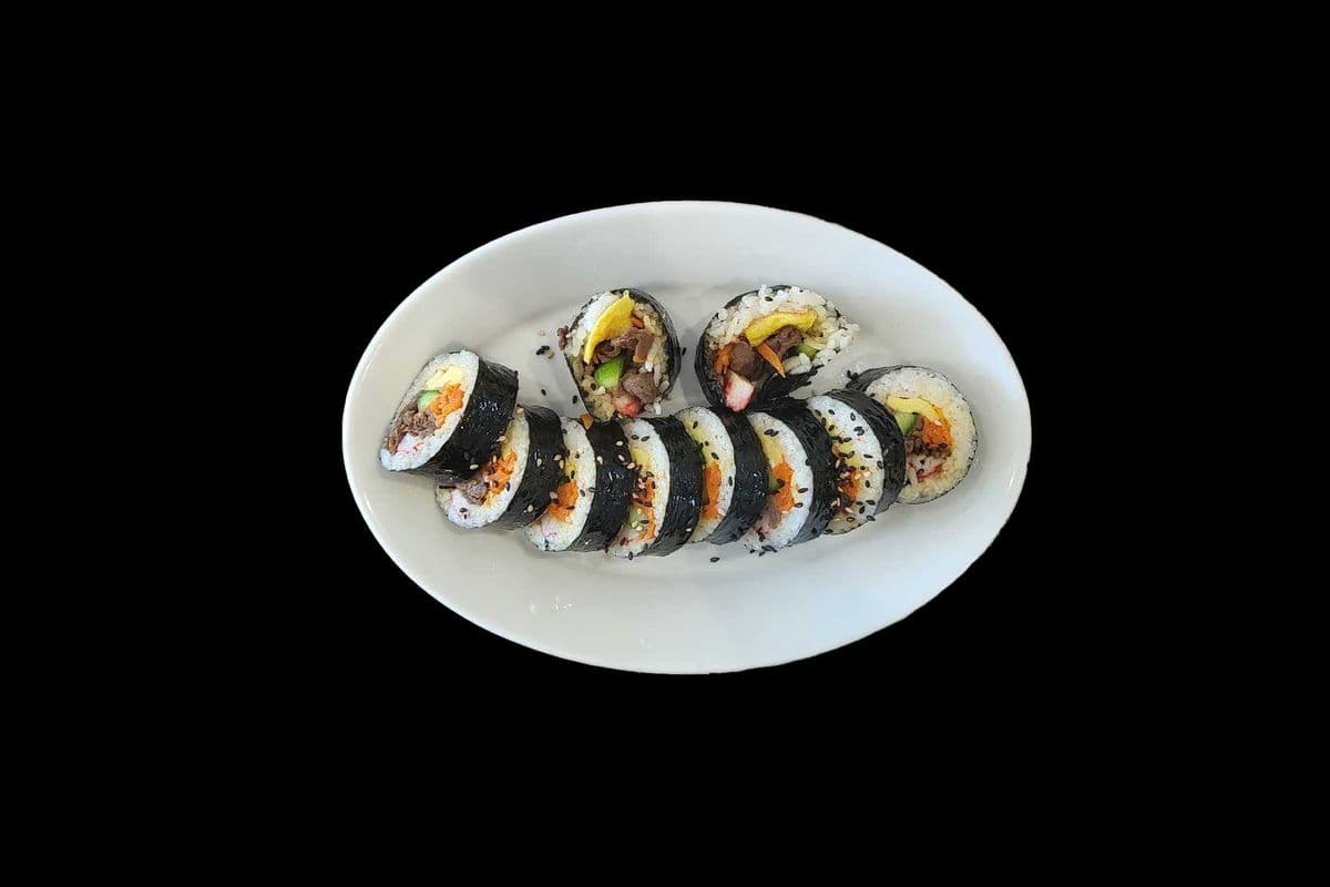 Bulgogi Gimbap (avec Bœuf Grillé/ with Grilled Beef)