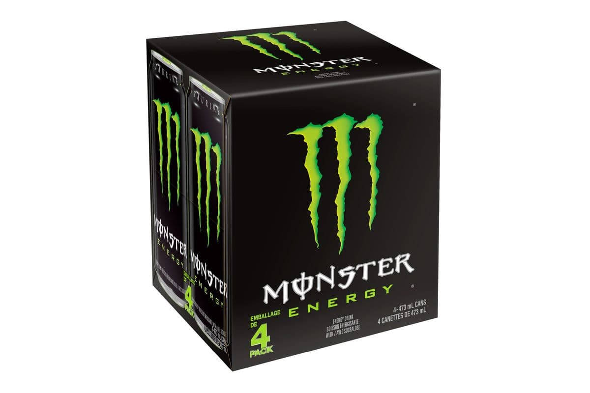 Monster Energy 4-Pack (4 x 473ml) 77109