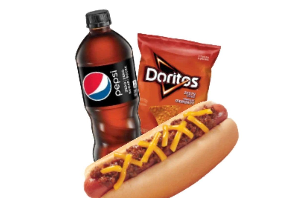 Chili Cheese Dog Combo