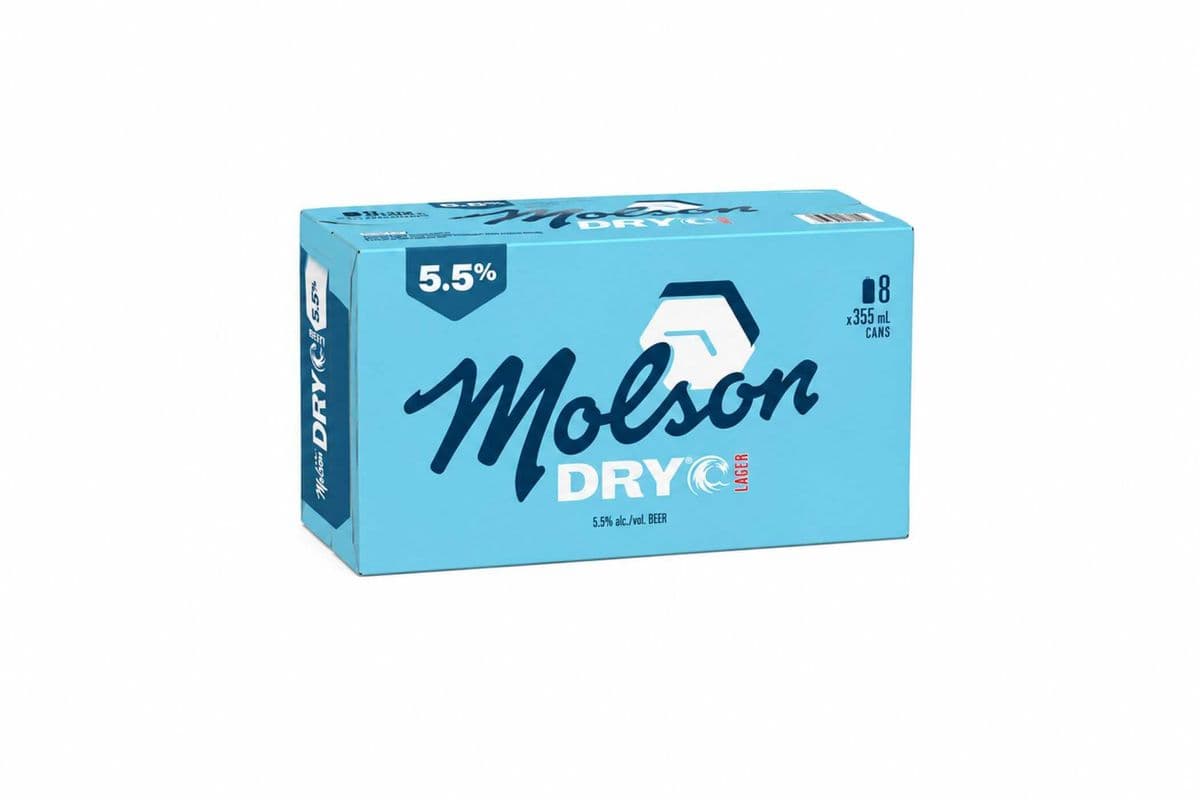 Molson Dry (8 x 355ml)