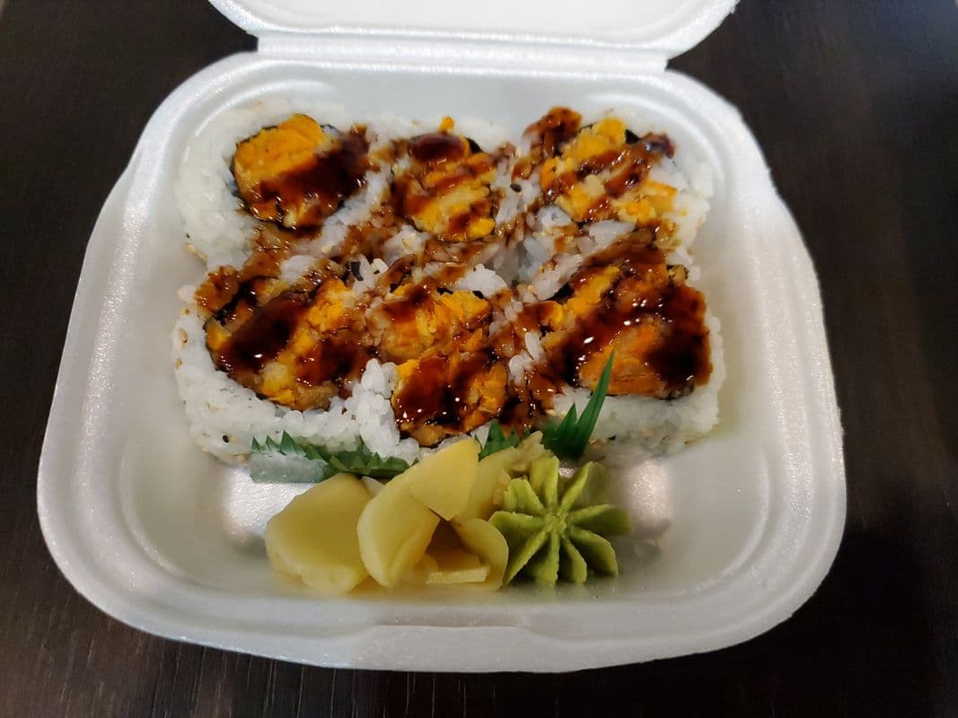 56. Yam Tempura Roll (6 pcs)