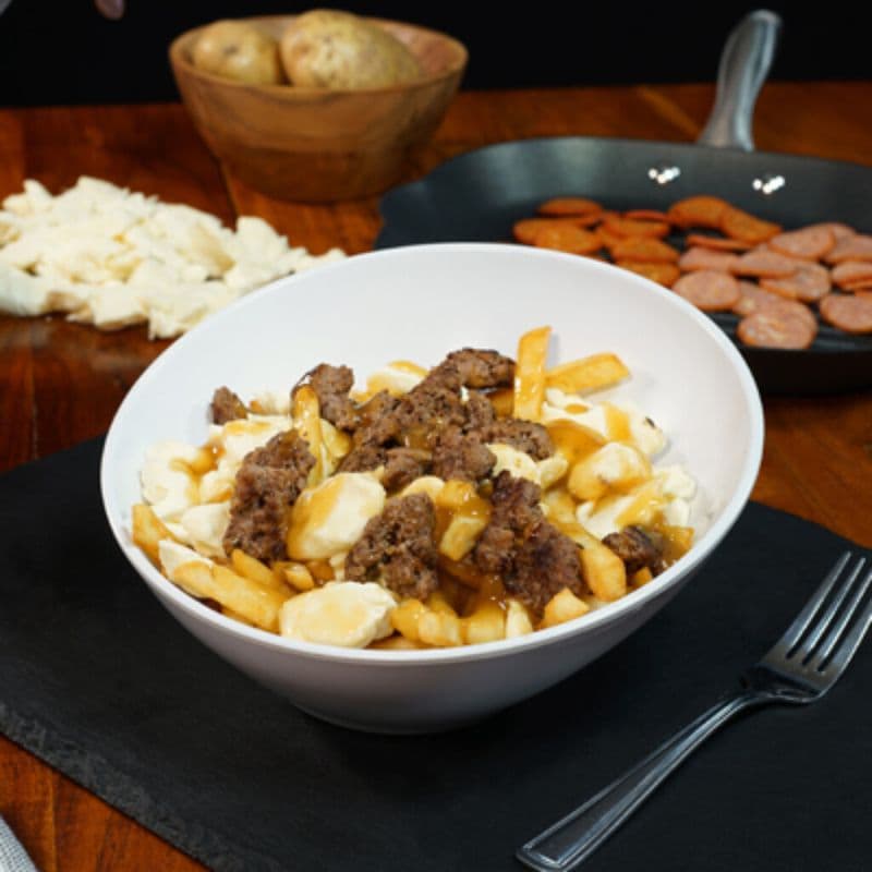 Moyenne poutine viande hachée / Moyenne poutine viande hachée