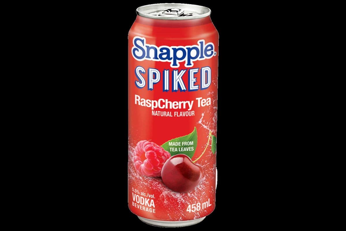 SNAPPLE SPIKED RASPCHERRY TEA (1 x 458ML CAN) (1 x 458ML)