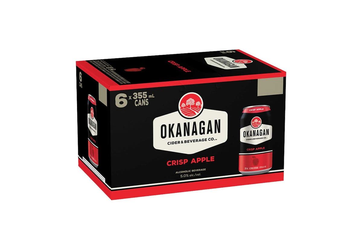 Okanagan Crisp Apple (6 x 355 ml Cans)
