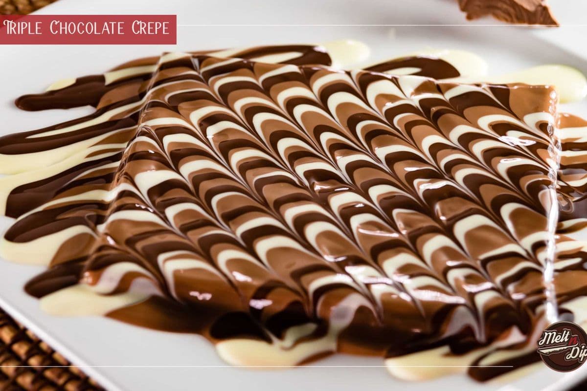 Triple Chocolate Crepe