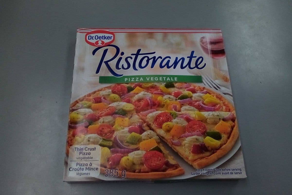 Ristorante pizza vegetable (385g)