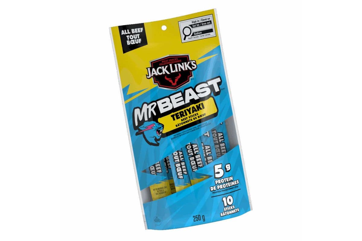 MrBeast Teriyaki Beef Sticks (250 g)