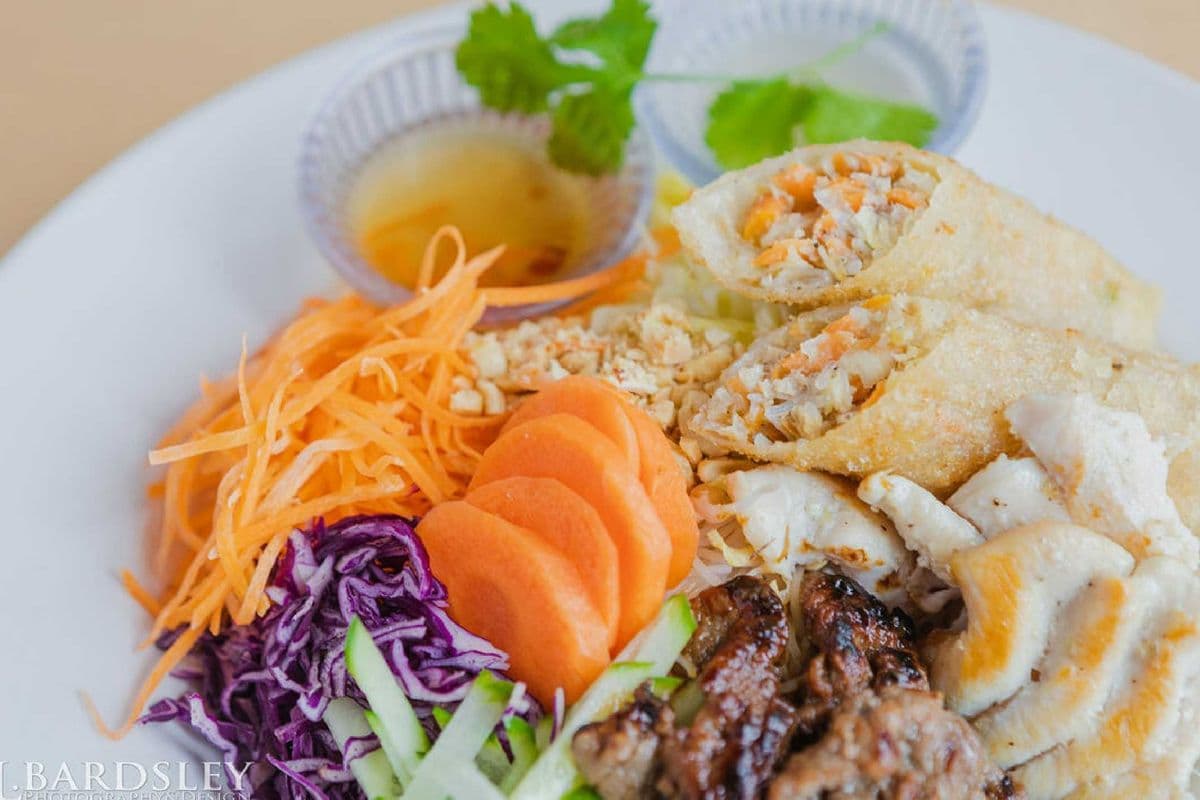 🥗 BUN KHO (Chicken, Beef, Roll Vermicelli Bowl )