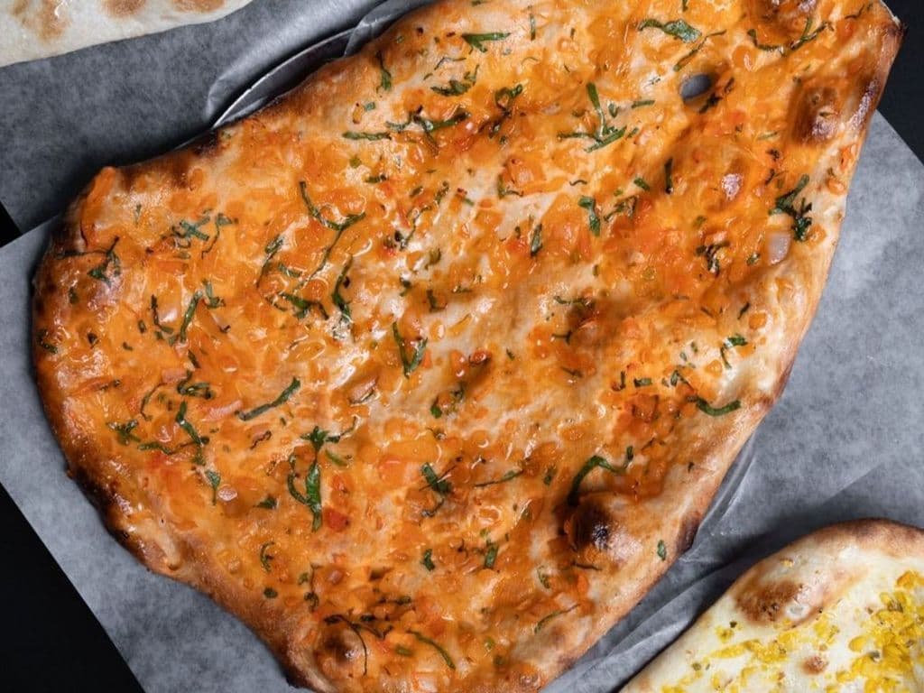 Onion and Cilantro Naan