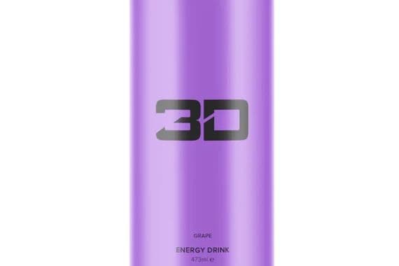 3D Energy Purple Energy Drink (473 ml)
