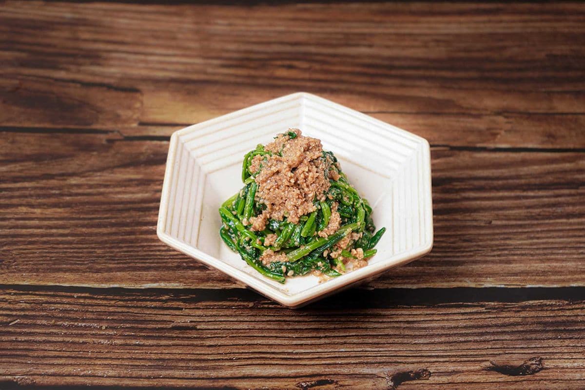 Spinach Gomaae