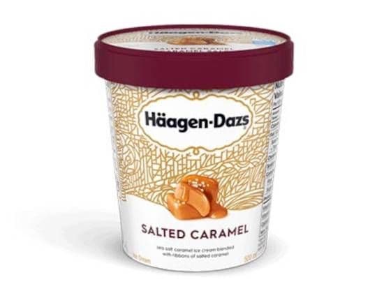 Haagen Dazs- Salted Caramel