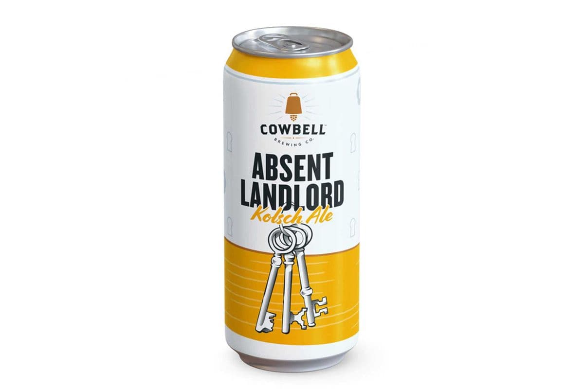 Cowbell Brewing Co. Absent Landlord (1 x 473ml)