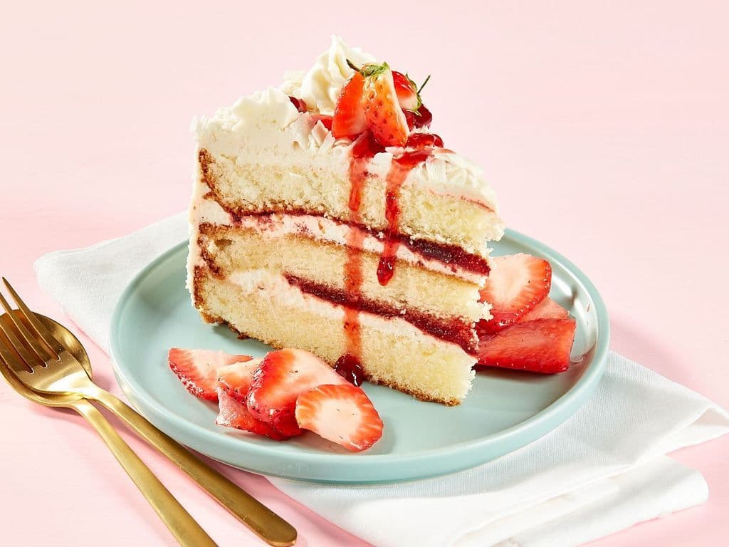 Strawberry Shortcake Slice Only