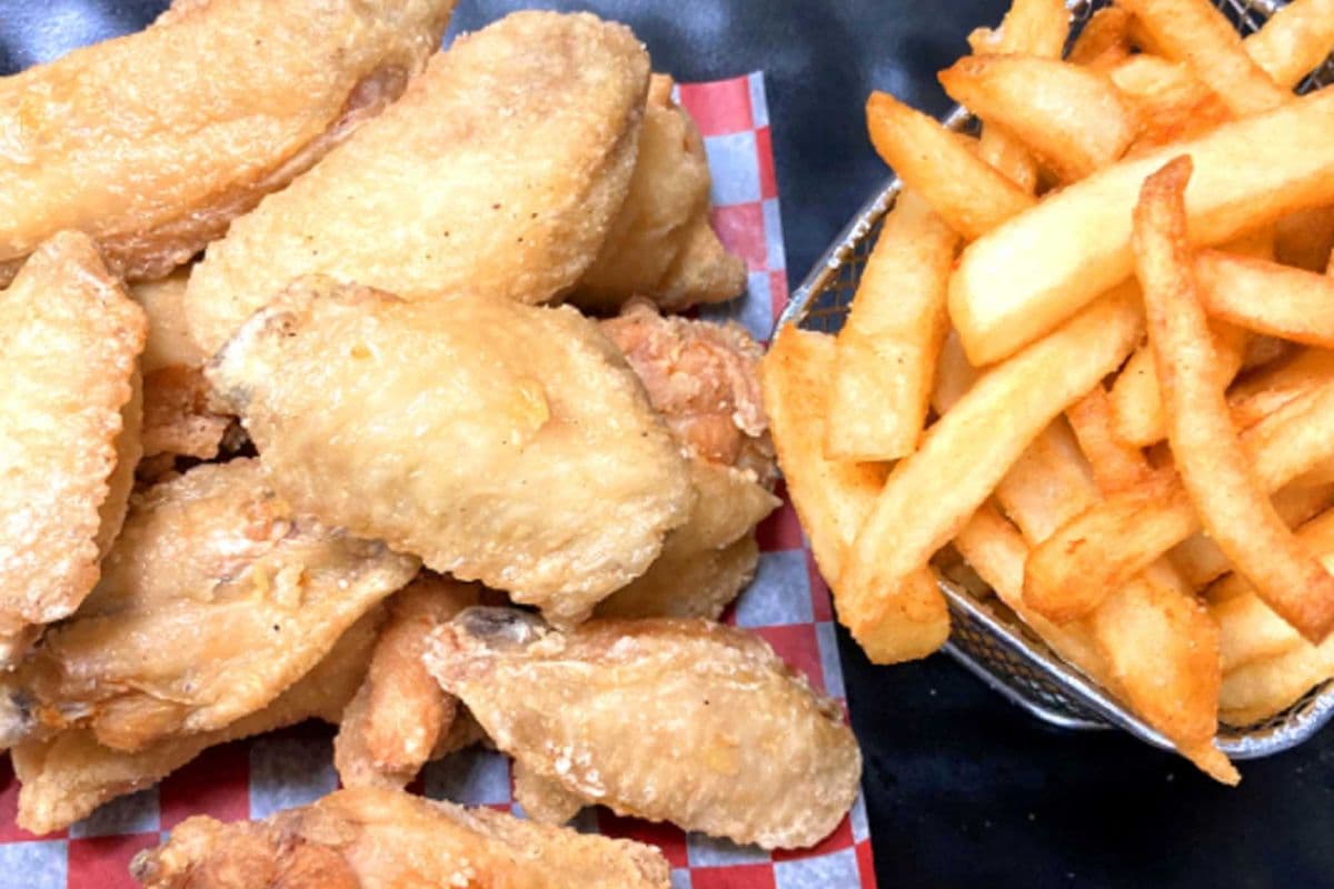 12pc Chicken Wings and Fries (Salt and Pepper)