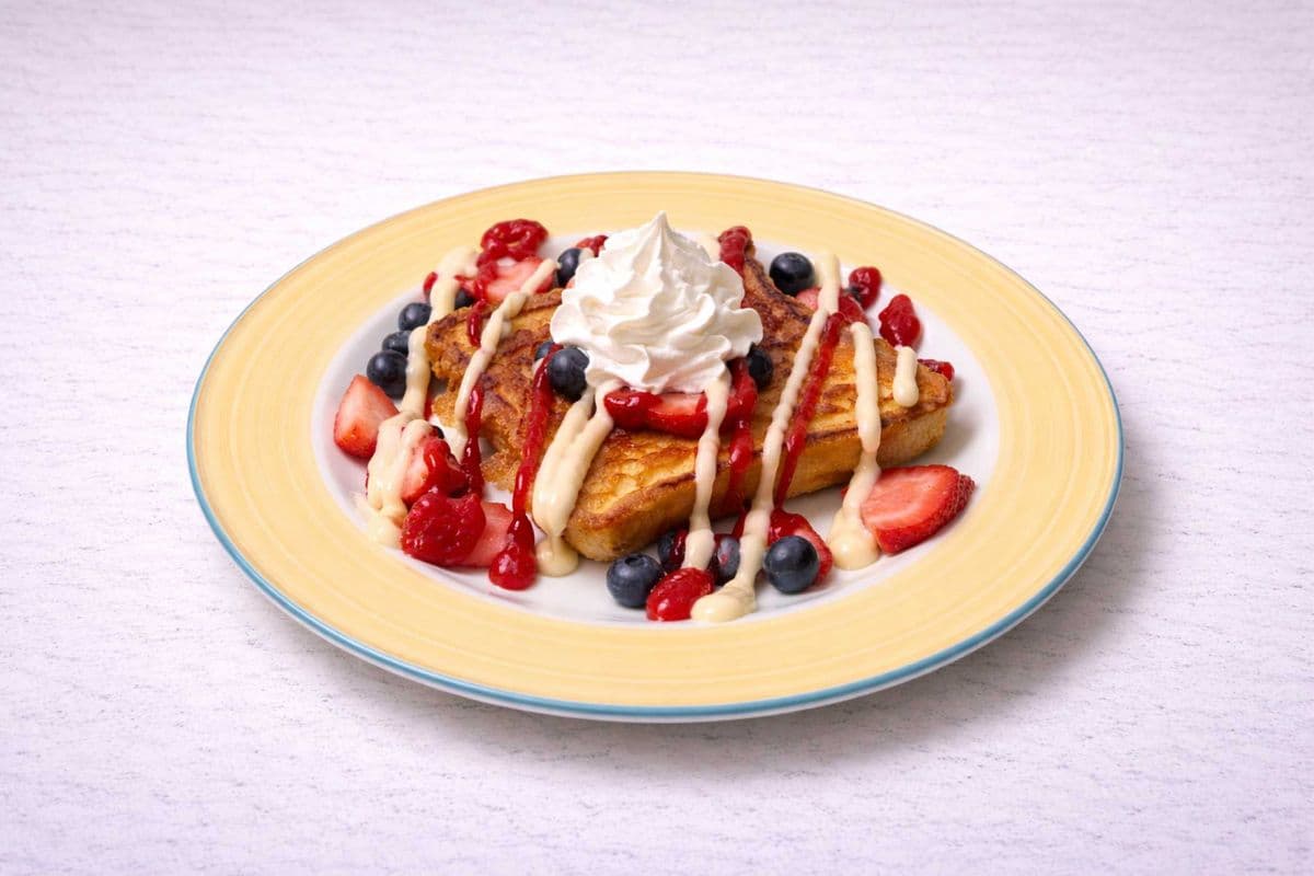 DOUBLE BERRY FRENCH TOAST (One Slice)