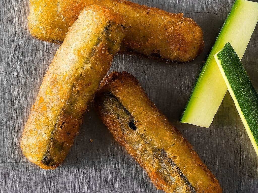 Battered Zucchini Sticks