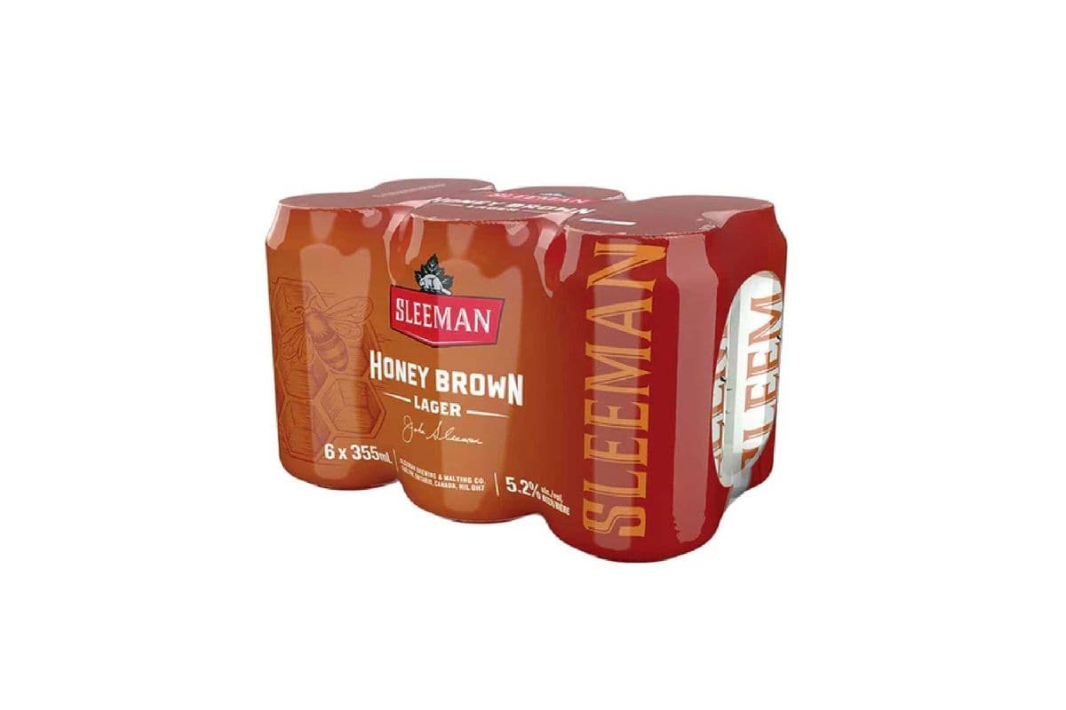 Sleeman Honey Brown (6 Pack Cans) (6 x 355 ml Cans)