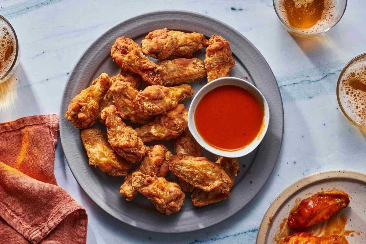 4. Deep Fried Chicken Wings (10 pc)