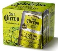 Jose Cuervo Classic Margarita (4 Cans) (4 x 355mL)