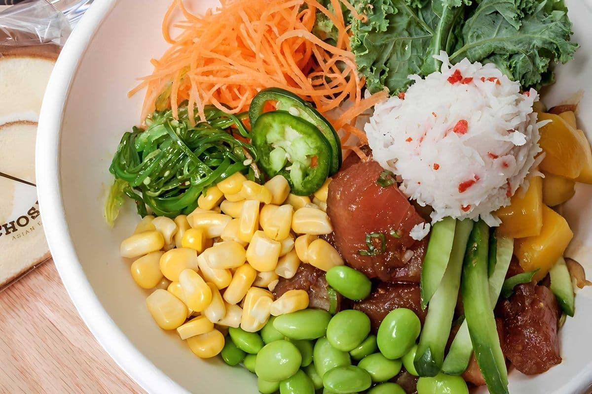 Build Your Own Poke Bowl (One Protein)