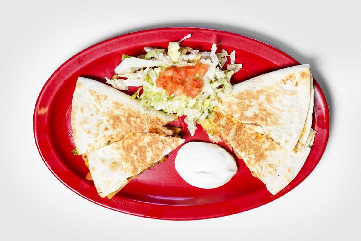 Chicken Club Quesadilla