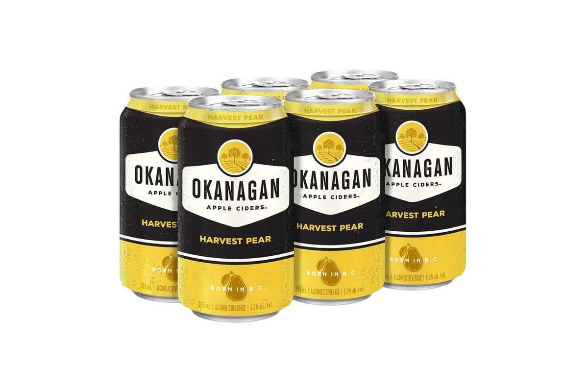 668947 - Okanagan Cider Harvest Pear (6 x 355ml)
